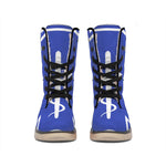 The Star Of Life Paramedic Symbol Print Winter Boots