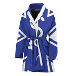 The Star Of Life Paramedic Symbol Print Women's Bathrobe