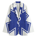 The Star Of Life Paramedic Symbol Print Women's Blazer