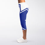 The Star Of Life Paramedic Symbol Print Women's Capri Leggings