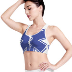 The Star Of Life Paramedic Symbol Print Women's Sports Bra