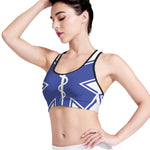 The Star Of Life Paramedic Symbol Print Women's Sports Bra