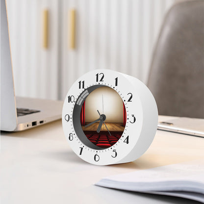 Theater Stage Print Alarm Clock