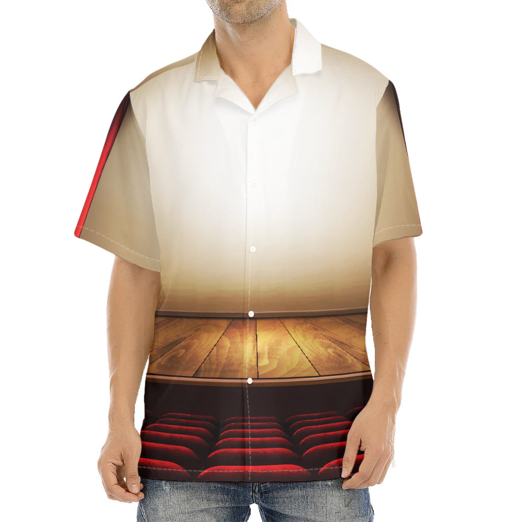 Theater Stage Print Aloha Shirt