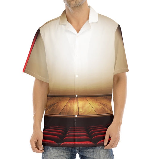 Theater Stage Print Aloha Shirt