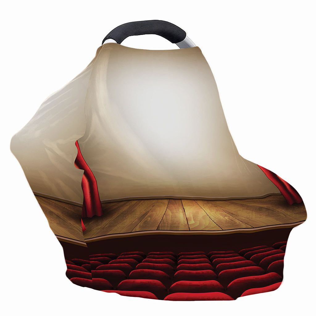 Theater Stage Print Baby Seat Cover