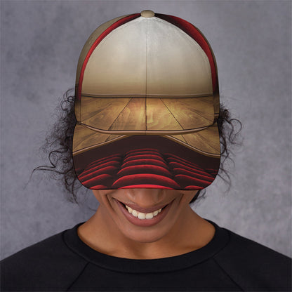 Theater Stage Print Baseball Cap