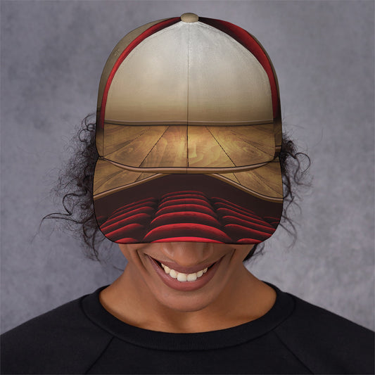 Theater Stage Print Baseball Cap