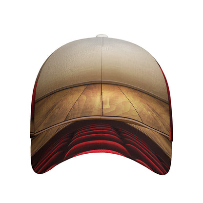 Theater Stage Print Baseball Cap