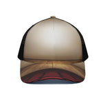 Theater Stage Print Black Mesh Trucker Cap