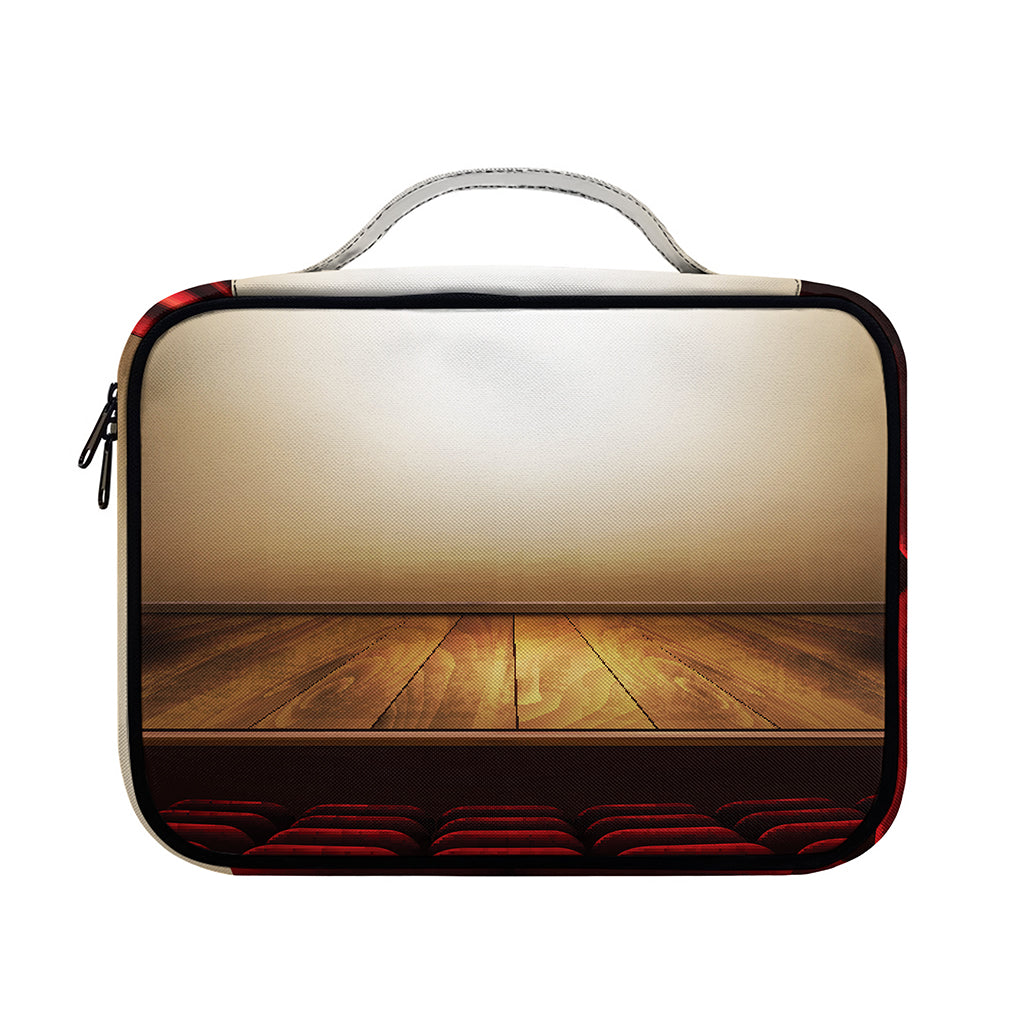 Theater Stage Print Briefcase Bible Bag