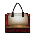Theater Stage Print Canvas Tote Bag