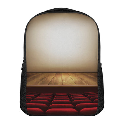 Theater Stage Print Casual Backpack
