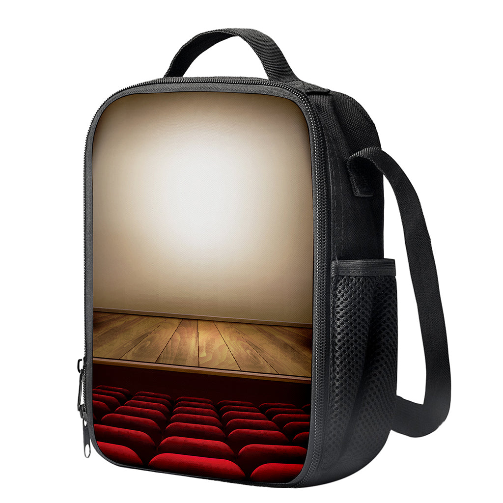 Theater Stage Print Crossbody Lunch Bag