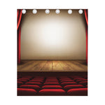 Theater Stage Print Curtain