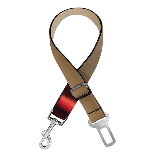 Theater Stage Print Dog Seat Belt