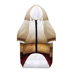 Theater Stage Print Dog Zip Up Hoodie