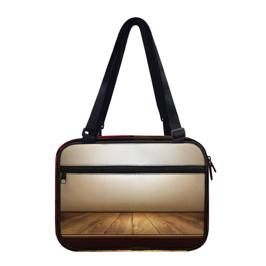 Theater Stage Print Double Strap Bible Bag