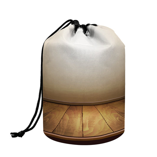 Theater Stage Print Drawstring Makeup Bag
