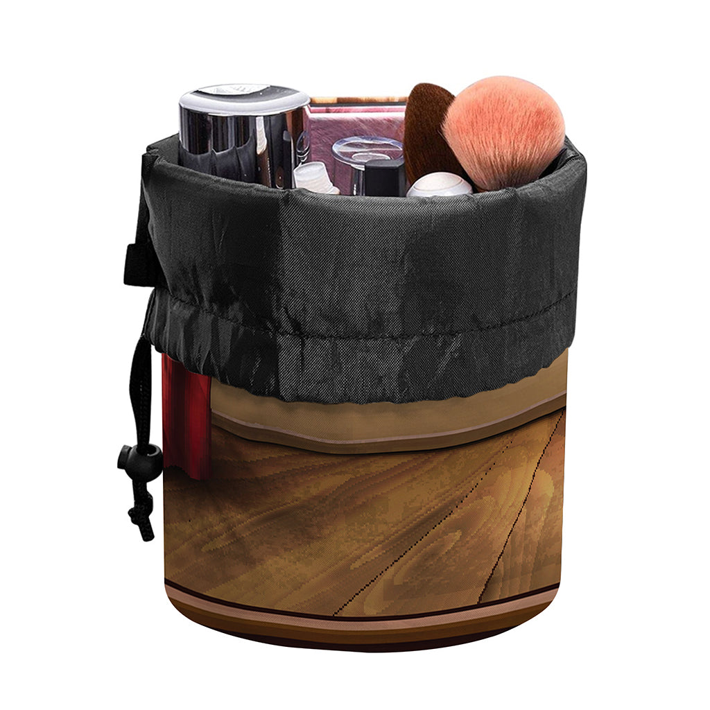 Theater Stage Print Drawstring Makeup Bag