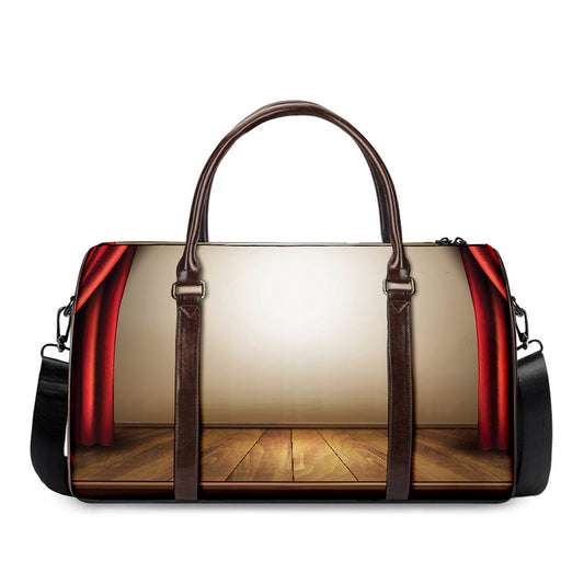 Theater Stage Print Duffle Bag