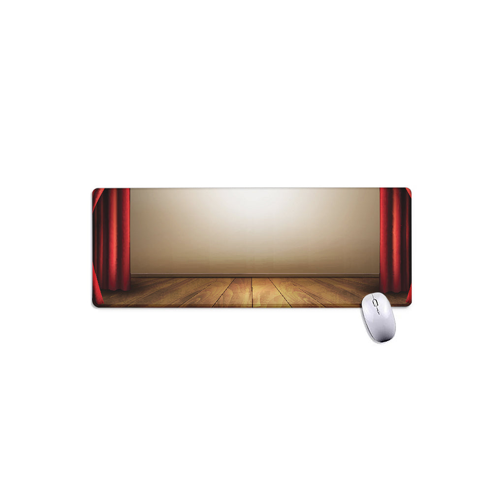 Theater Stage Print Extended Mouse Pad