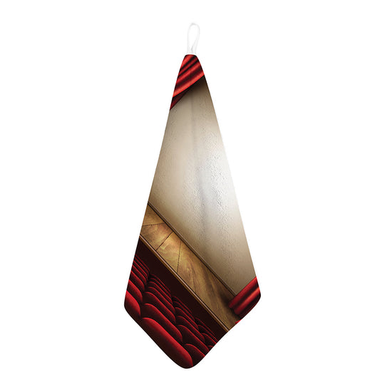 Theater Stage Print Hand Towel