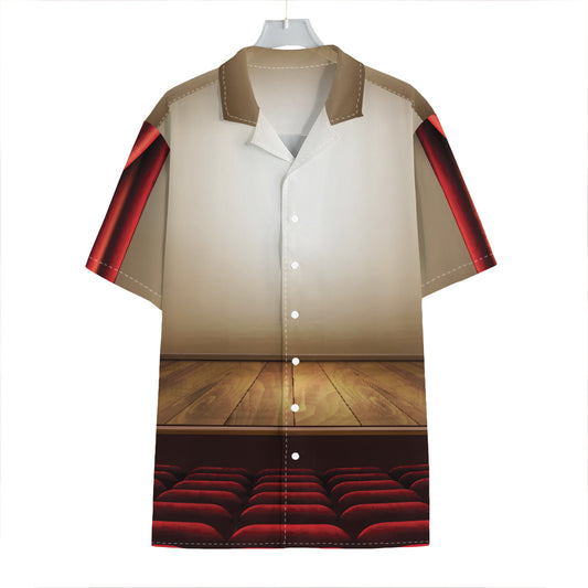 Theater Stage Print Hawaiian Shirt
