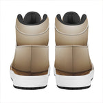 Theater Stage Print High Top Leather Sneakers