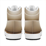 Theater Stage Print High Top Leather Sneakers