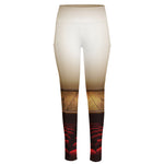 Theater Stage Print High-Waisted Pocket Leggings