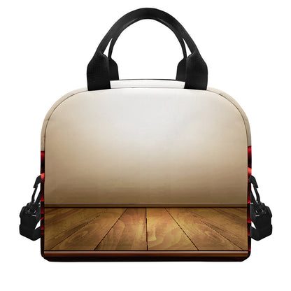 Theater Stage Print Insulated Lunch Bag