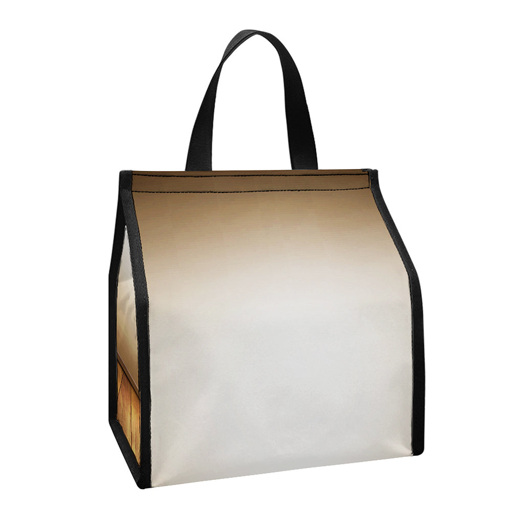 Theater Stage Print Insulated Lunch Tote