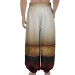 Theater Stage Print Lantern Pants