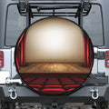 Theater Stage Print Leather Spare Tire Cover