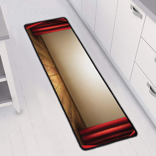 Theater Stage Print Long Kitchen Mat