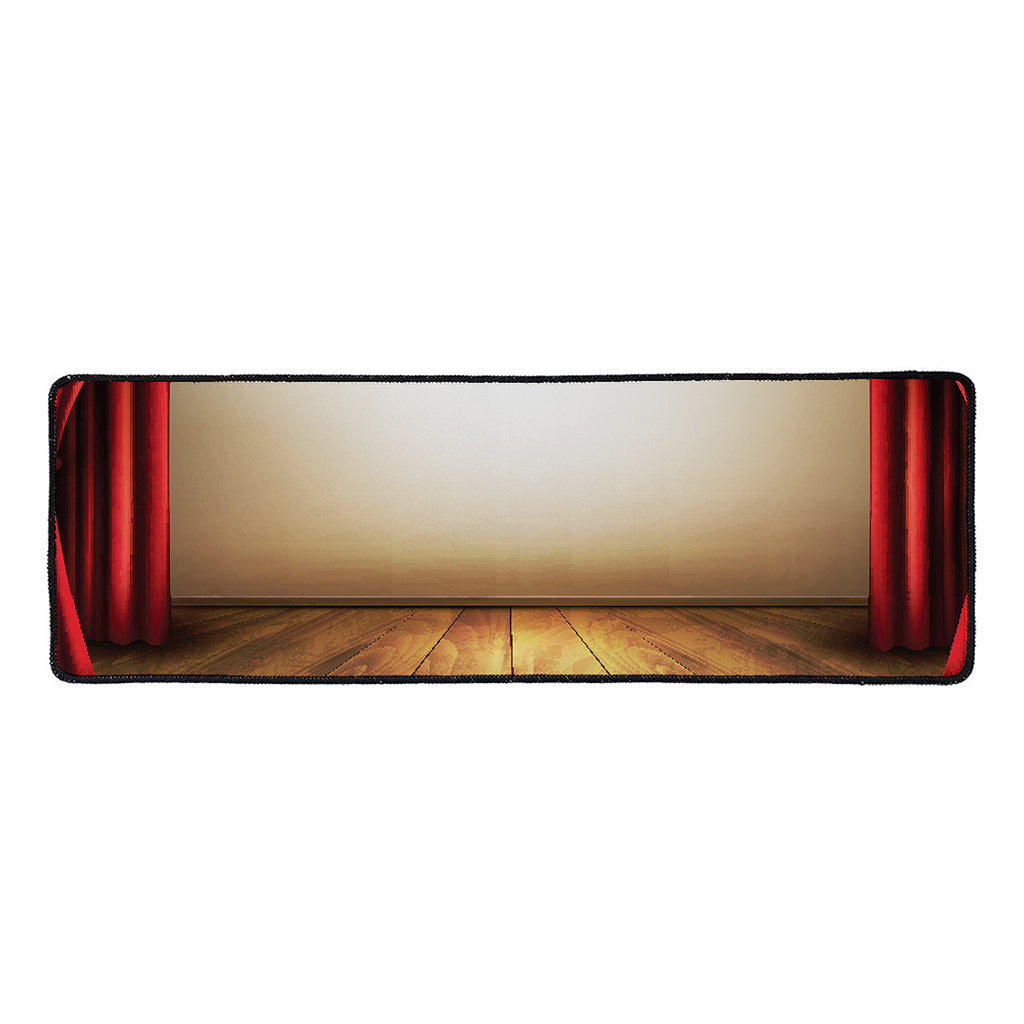 Theater Stage Print Long Kitchen Mat