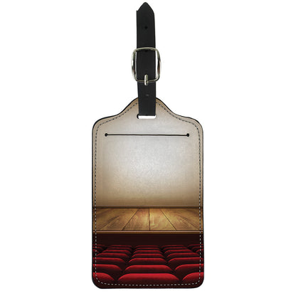 Theater Stage Print Luggage Tag