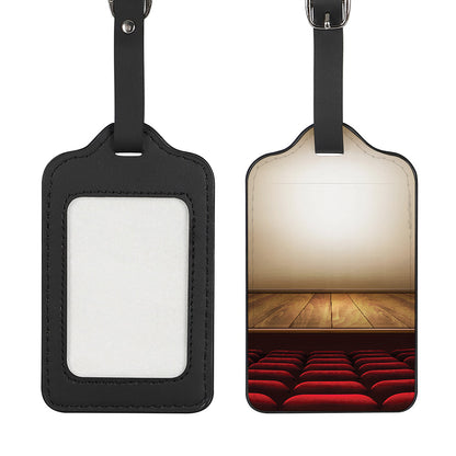 Theater Stage Print Luggage Tag
