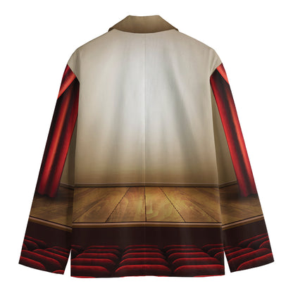 Theater Stage Print Men's Blazer