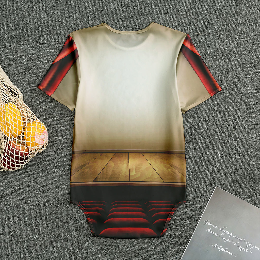 Theater Stage Print Men's Bodysuit