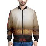 Theater Stage Print Men's Bomber Jacket