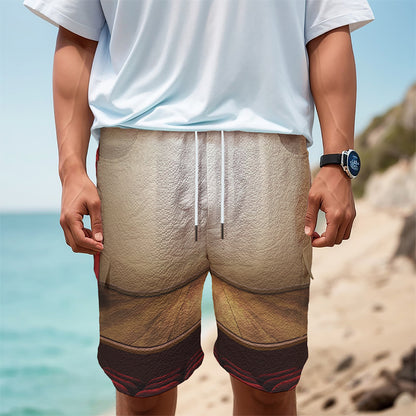 Theater Stage Print Men's Cargo Shorts
