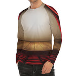 Theater Stage Print Men's Long Sleeve Rash Guard