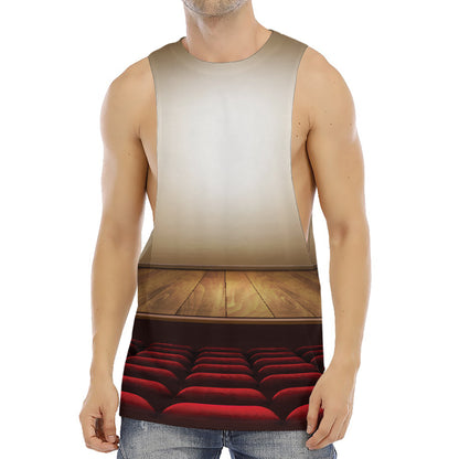 Theater Stage Print Men's Muscle Tank Top