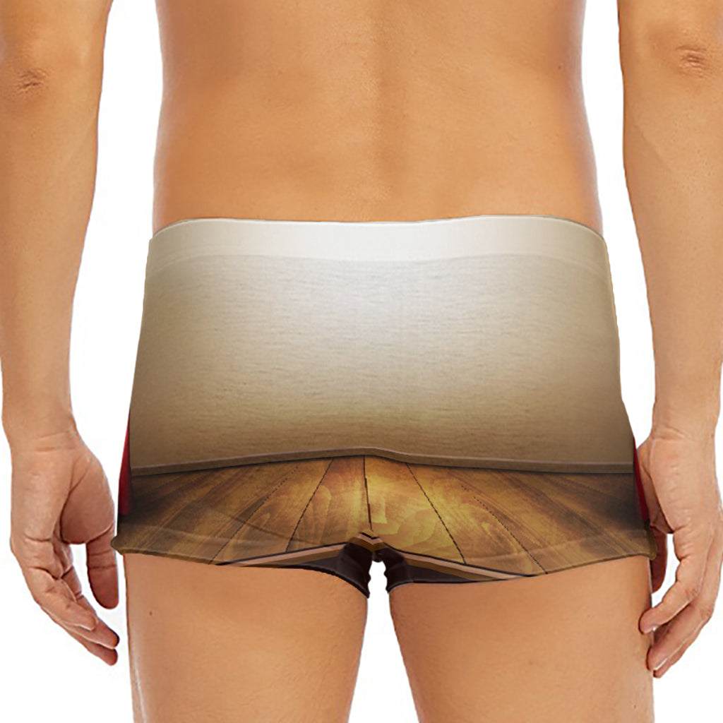 Theater Stage Print Men's Short Boxer Briefs