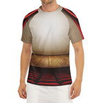 Theater Stage Print Men's Short Sleeve Rash Guard