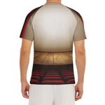 Theater Stage Print Men's Short Sleeve Rash Guard