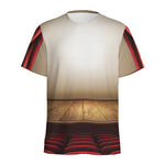 Theater Stage Print Men's Sports T-Shirt