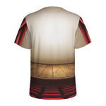 Theater Stage Print Men's Sports T-Shirt